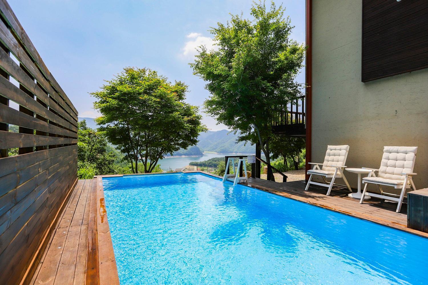 Penatess Pool Villa Cshungdzsu Kültér fotó